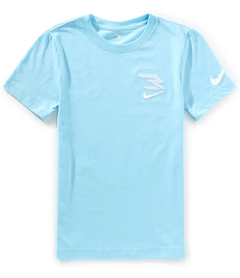 3BRAND By Russell Wilson Big Boys Short Sleeve Lockup T-Shirt
