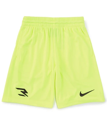 Nike 3BRAND By Russell Wilson Big Boys 8-20 Badge Mesh Athletic Shorts