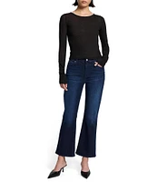 7 For All Mankind Daisy Ankle Boot Denim Jeans