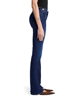 7 For All Mankind Denim Mid Rise Slim Bootcut Jeans