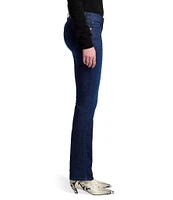 7 For All Mankind Kimmie Straight Denim Mid Rise Jeans