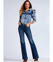 7 For All Mankind Tailorless Dojo Flare Leg Jeans