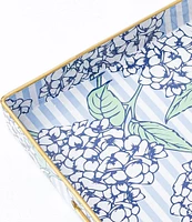 8 Oak Lane Hydrangea Stem Square Tray