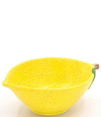 8 Oak Lane Lemon Dessert Bowl, Set of 4