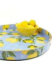 8 Oak Lane Lemon Dessert Bowl, Set of 4