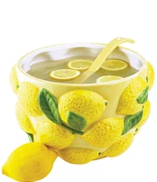 8 Oak Lane Lemon Punch Bowl & Ladle