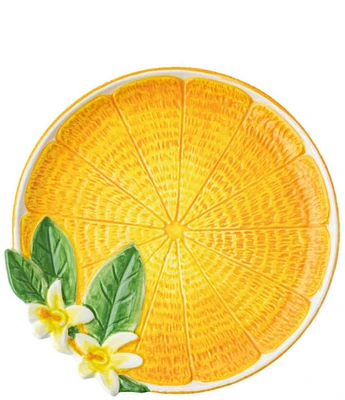8 Oak Lane Orange Dish, Set of 4