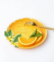 8 Oak Lane Orange Dish, Set of 4