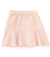 A Loves A Big Girls 7-16 A-Line Boucle Mini Skirt