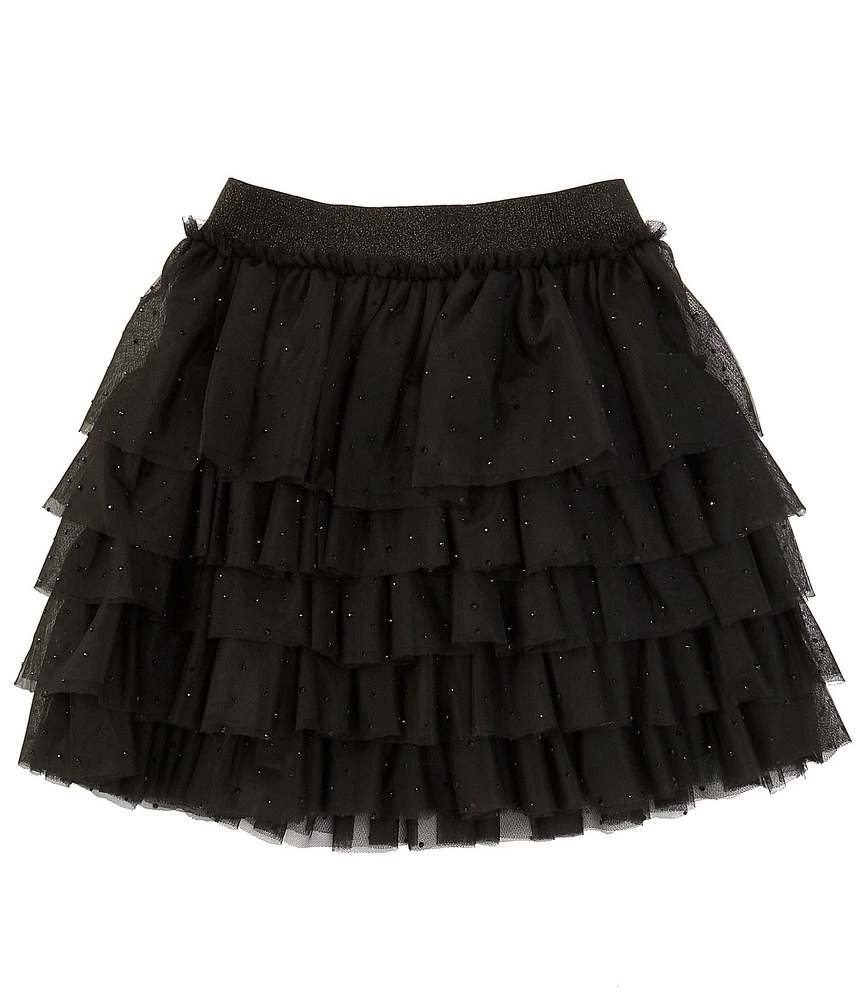 A Loves A Big Girls 7-16 Mini Layered Tulle Skirt