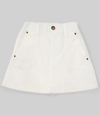 A Loves A Big Girls 7-16 Oversized Front Pocket Denim Mini Skirt