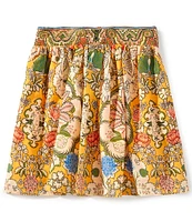 A Loves A Big Girls 7-16 Floral Printed Mini Skirt