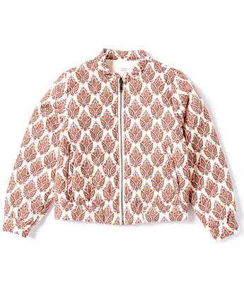 A Loves A Big Girls 7-16 Quilted Print Jacket