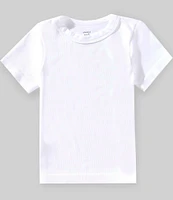 A Loves A Big Girls Ribbed Knit Short Sleeve T-Shirt