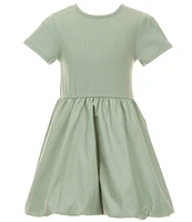 A Loves A Big Girls Short Sleeve Bubble Dress
