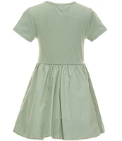 A Loves A Big Girls Short Sleeve Bubble Dress