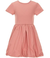 A Loves A Big Girls Short Sleeve Bubble Dress