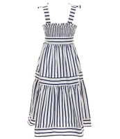 A Loves A Big Girls 7-16 Tiered Stripe Maxi Dress