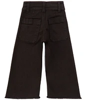 A Loves A Big Girls 7-16 Wide Leg Denim Pants