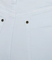 A Loves A High Rise Wide Leg Patch Pocket Utility Jeans