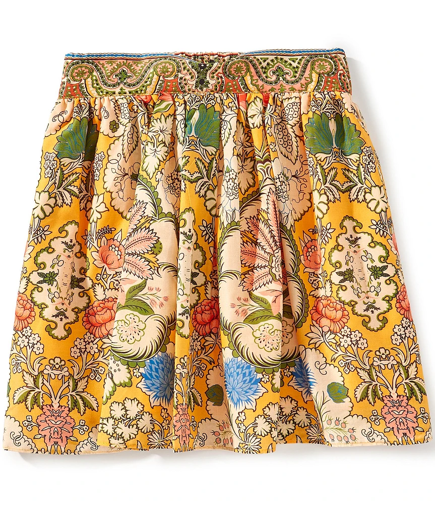 A Loves A Little Girls 2-6X Floral Printed Mini Skirt