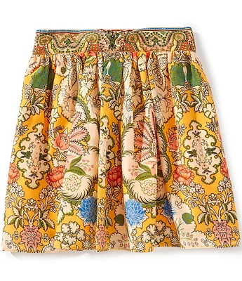 A Loves A Little Girls 2-6X Floral Printed Mini Skirt