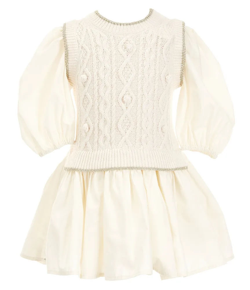 A Loves A Little Girls 2T-6X Fit-And-Flare Dress