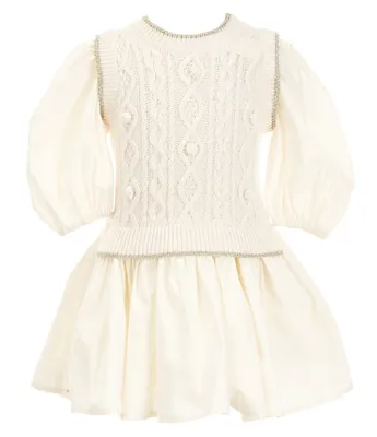 A Loves A Little Girls 2T-6X Fit-And-Flare Dress