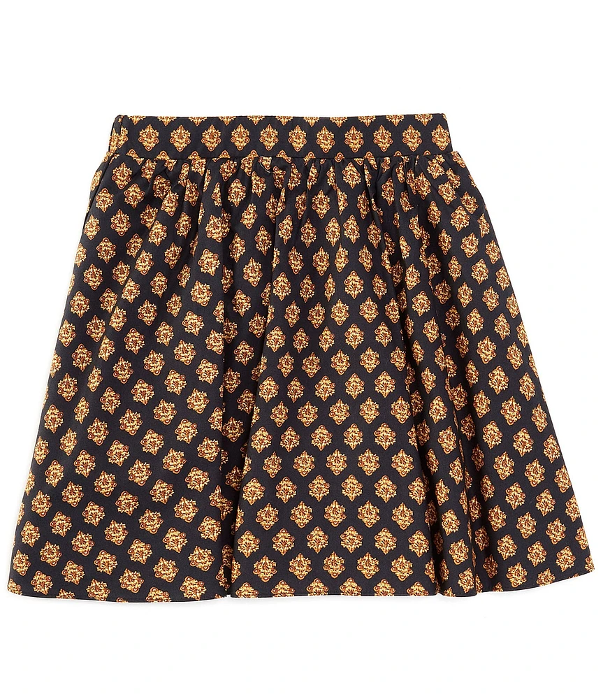 A Loves A Little Girls 2T-6X Printed Mini Skirt