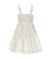 A Loves A Little Girls 2T-6X Sleeveless Smocked Dress