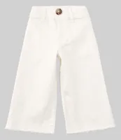 A Loves A Little Girls 2T-6X Wide Leg Denim Pants