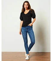 A Loves A Magic Universal Fit High Waisted Skinny Leg Stretch Denim Jeans