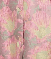 Abbey Glass Coordinating Eden Jacquard Midi A-Line Skirt