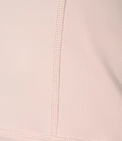 Active Seamed Bodice Pull-On Mini Tennis Dress