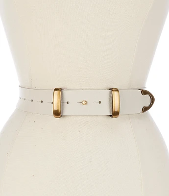 ADA 2#double; Hazel Leather Belt