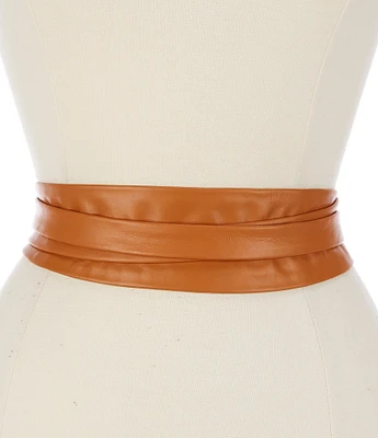 ADA 3#double; Classic Wrap Classic Leather Wrap Belt