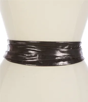 ADA 3#double;Classic Wrap Leather Belt