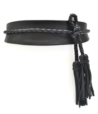 ADA Lucky Leather Wrap Belt