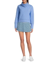 Addison Bay Mock Neck Long Sleeve Everyday Pullover