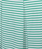 Addison Bay Racquet Stripe Print Active Skort