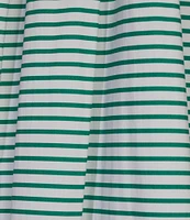 Addison Bay Stripe Scoop Neck Short Sleeve Sailor Dress