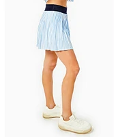 Addison Bay Striped Clubhouse Pull-On Skort