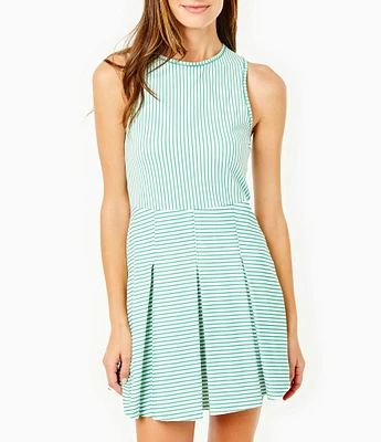 Addison Bay Striped Racquet Performance Dress