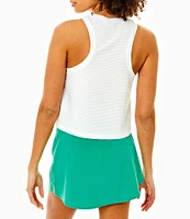 Addison Bay The Every-Other-Day Mesh Knit Crew Neck Sleeveless Tank Top