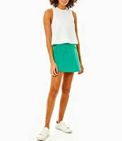 Addison Bay The Every-Other-Day Mesh Knit Crew Neck Sleeveless Tank Top