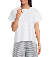 Addison Bay Walnut Crew Neck Short Sleeve Tee