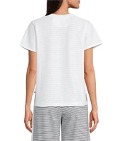 Addison Bay Walnut Crew Neck Short Sleeve Tee