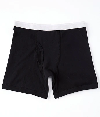 Class Club Big Boys 6-20 Solid Boxer Briefs