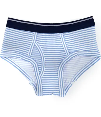 Adventurewear 360 Little Boys 2T-5 Blue and White Stripe Boxer Briefs