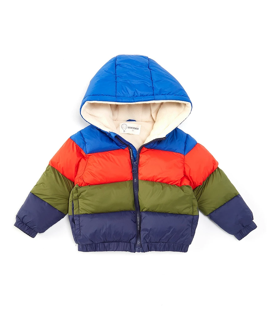 Adventurewear 360 Baby Boys 12-24 Months Multi Stripe Color Quilted Jacket